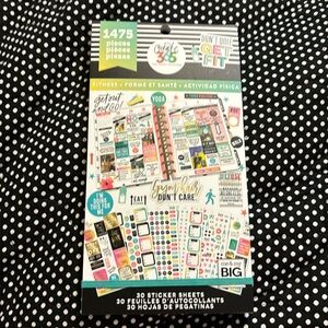 🌿🌼🌿🌸- The Happy Planner Fitness Stickers: 1475 pieces